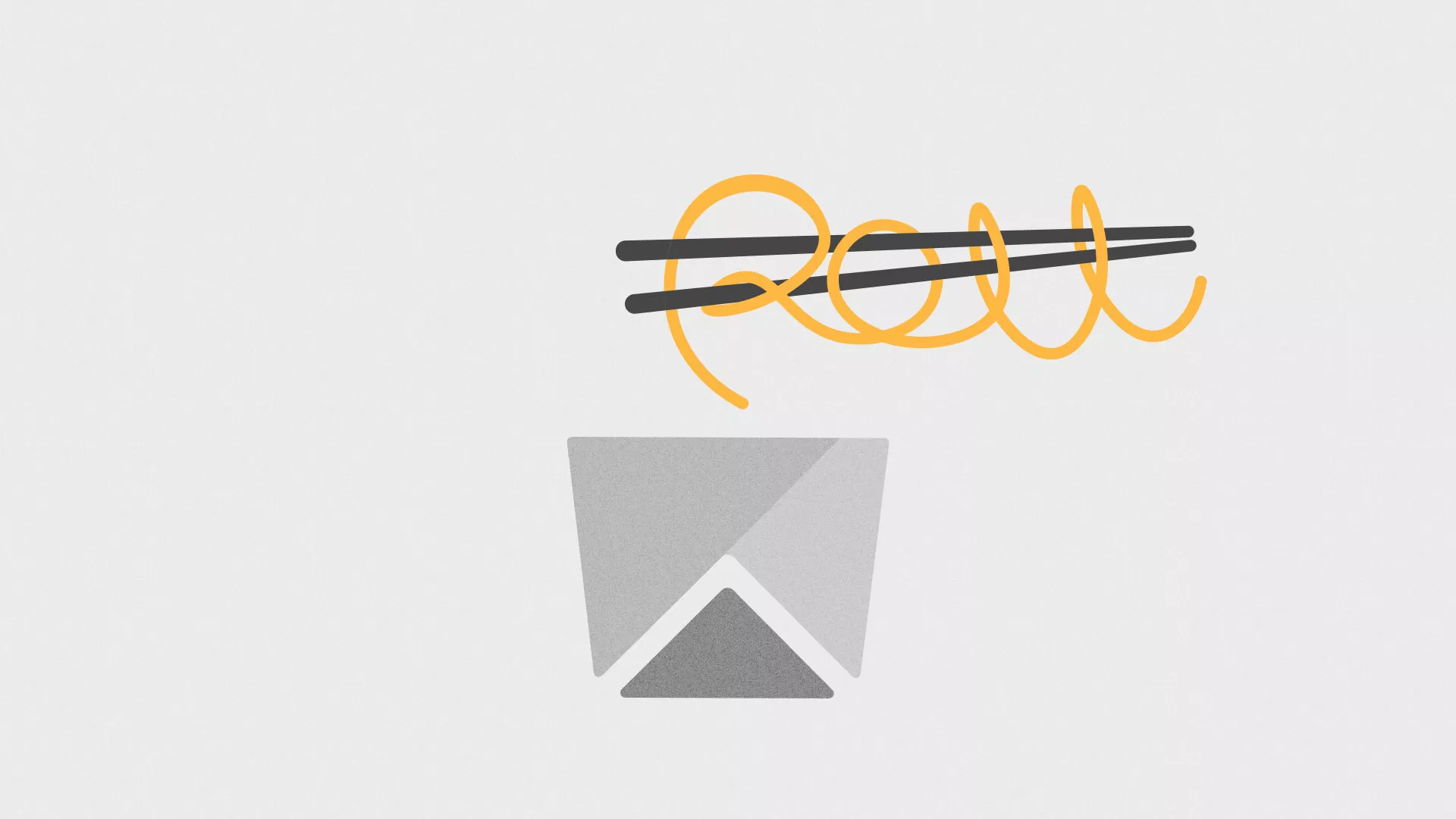 Оформление меню суши-бара «Roll Wok Club» в Берёзовском