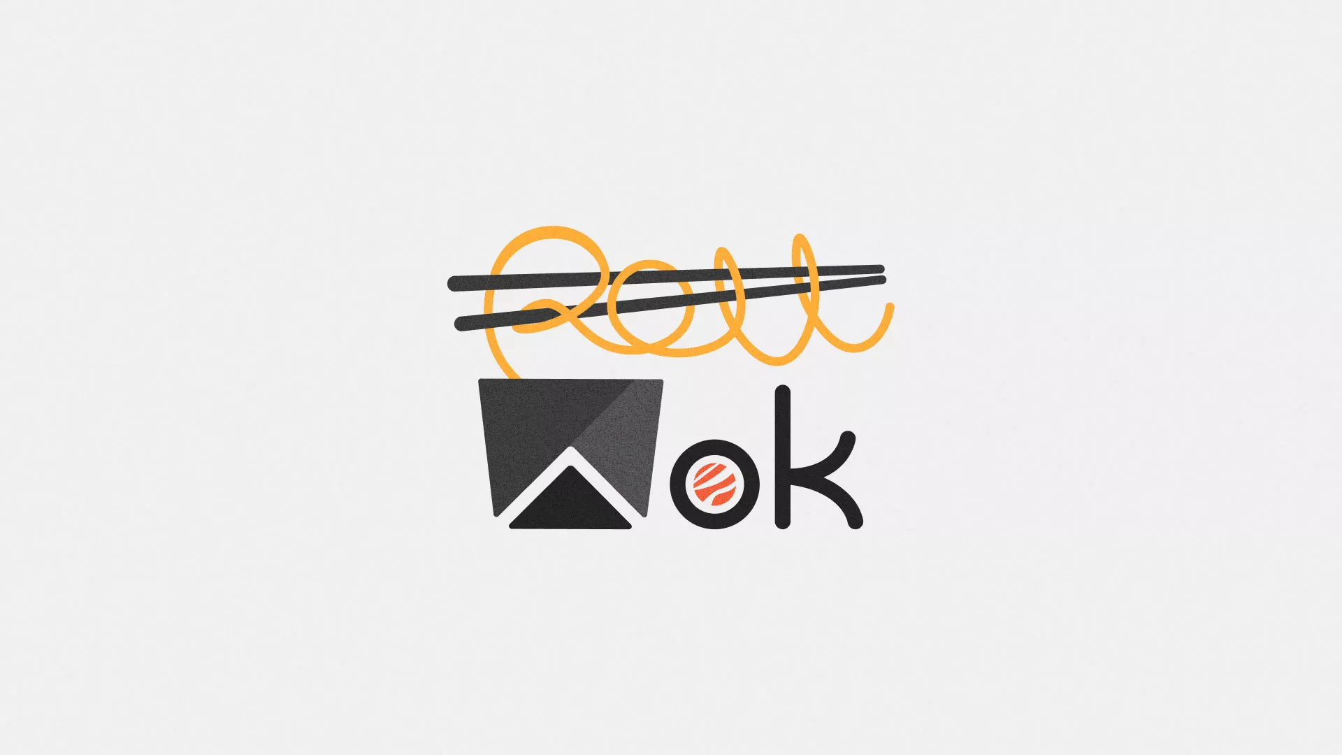 Разработка логотипа в Берёзовском для суши-бара «Roll Wok Club» Разработка логотипа в Берёзовском для суши-бара «Roll Wok Club»
